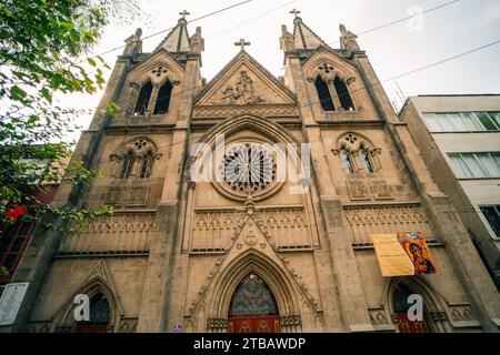 Parroquia de Nuestra Senora del Rosario in mexiko-Stadt, mexiko - 12. Mai 2023. Hochwertige Fotos Stockfoto