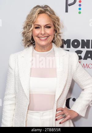 New York, USA. Dezember 2023. Melora Hardin trägt Alice und Olivia und nimmt am 5. Dezember 2023 an der Premiere von Mr. Monk’s Last Case: A Monk Movie bei Metrograph in New York Teil. (Foto: Lev Radin/SIPA USA) Credit: SIPA USA/Alamy Live News Stockfoto