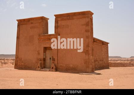 Apedemak Tempel Sudan Stockfoto