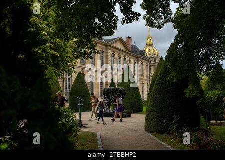 Rodin-Museum in Paris Stockfoto