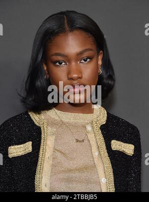 Hollywood, USA. Dezember 2023. Demi Singleton kam in ELLE an, um 2023 Frauen in Hollywood zu feiern, die am 5. Dezember 2023 in den nya Studios WEST in Hollywood stattfanden. © Lisa OConnor/AFF-USA.com Credit: AFF/Alamy Live News Stockfoto