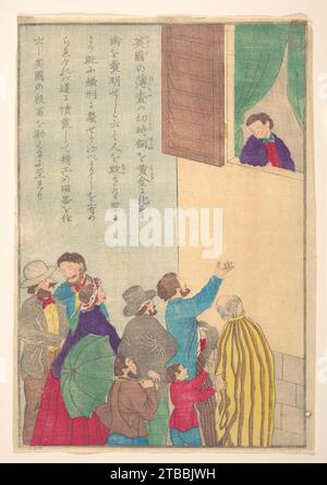 Leben des Großen Volkes des Abendlandes (Taisei ijin den): Johann Friedrich Bottger (16821719) 2007 von unbekanntem Künstler Stockfoto