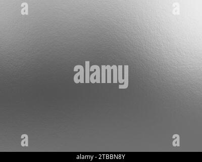 Metallhintergrund mit Silberfolie Stockfoto