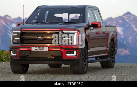 Ford F-Serie F-150 LARIAT Stockfoto