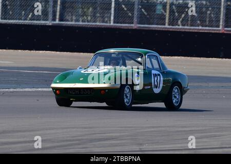 Mervyn Selwyn, Lotus Elan S3, HSCC 70’s Road Sports, Historic Road Sports und Historic Touring Cars, drei Klassifizierungen kombiniert in einem 25 mi Stockfoto