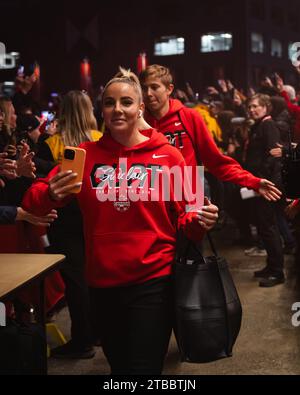 Vancouver, Kanada. Dezember 2023. Canada Womens International Freundschaftsspiel zwischen Kanada und Australien am BC Place, Vancouver, Kanada (Daniela Torres/SPP) Credit: SPP Sport Press Photo. /Alamy Live News Stockfoto