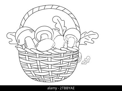 Malbuch Für Ausmalseiten Bietet Unterhaltsame Und Lehrreiche Aktivitäten Für Kinder Stock Vektor