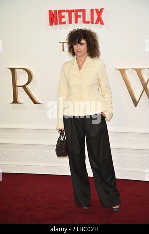 London, Großbritannien. Dezember 2023. May el-Toukhy besucht Netflix präsentiert die Crown Finale Celebration in der Royal Festival Hall in London, Großbritannien. Quelle: Siehe Li/Picture Capital/Alamy Live News Stockfoto