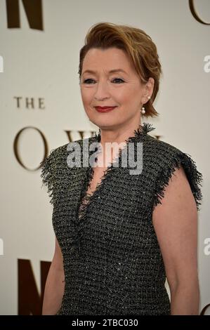 London, Großbritannien. Dezember 2023. Lesley Manville nimmt an Netflix Teil und präsentiert die Crown Finale Celebration in der Royal Festival Hall in London, Großbritannien. Quelle: Siehe Li/Picture Capital/Alamy Live News Stockfoto