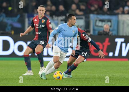 Rom, Italien. Dezember 2023, Stadio Olimpico, Roma, Italien; Coppa Italia Football; Lazio gegen Genua; Pedro von SS Lazio Credit: Roberto Ramaccia/Alamy Live News Stockfoto