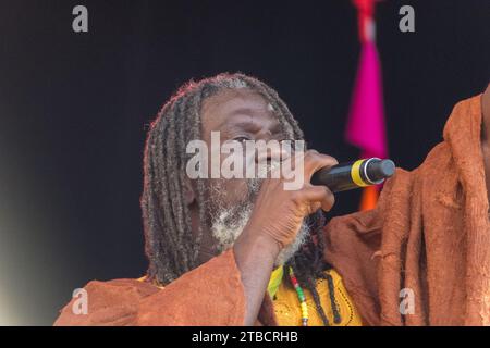 Tiken Jah Fakoly bei den Francofolies de Montréal 2017. Place des Festivals, Montreal, PQ, Kanada. Stockfoto