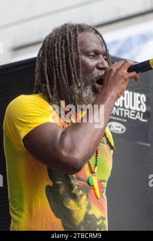 Tiken Jah Fakoly bei den Francofolies de Montréal 2017. Place des Festivals, Montreal, PQ, Kanada. Stockfoto