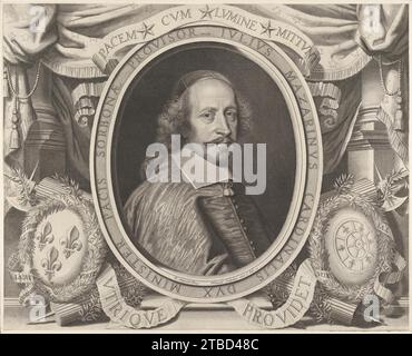 Kardinal Jules Mazarin 2000 von Robert Nanteuil Stockfoto