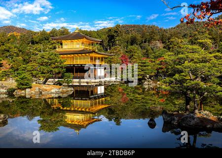 goldener kinkakuji-Tempel in kyoto japan Stockfoto