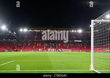 Manchester, Großbritannien. Dezember 2023. Allgemeiner Blick in Old Trafford vor dem Spiel der Premier League in Old Trafford, Manchester. Der Bildnachweis sollte lauten: Gary Oakley/Sportimage Credit: Sportimage Ltd/Alamy Live News Stockfoto