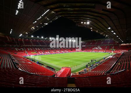 Manchester, Großbritannien. Dezember 2023. Allgemeiner Blick in Old Trafford vor dem Spiel der Premier League in Old Trafford, Manchester. Der Bildnachweis sollte lauten: Gary Oakley/Sportimage Credit: Sportimage Ltd/Alamy Live News Stockfoto