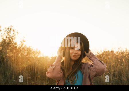 Porträt einer jungen Frau Stockfoto