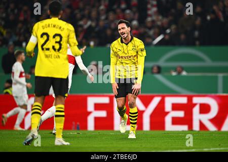 Stuttgart, Deutschland. Dezember 2023. Fußball: DFB Cup, VfB Stuttgart ...