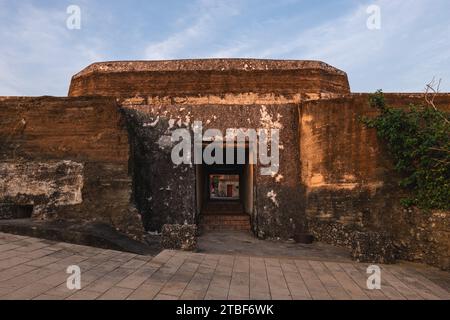 Cihou Fort oder Cihou Battery, eine historische Festung in Cijin, Kaohsiung, Taiwan Stockfoto