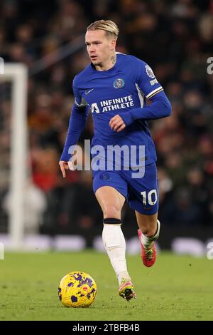 Manchester, Großbritannien. Dezember 2023. Mykhaylo Mudryk aus Chelsea während des Premier League-Spiels in Old Trafford, Manchester. Der Bildnachweis sollte lauten: Gary Oakley/Sportimage Credit: Sportimage Ltd/Alamy Live News Stockfoto