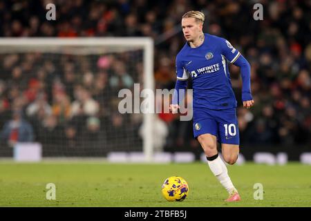 Manchester, Großbritannien. Dezember 2023. Mykhaylo Mudryk aus Chelsea während des Premier League-Spiels in Old Trafford, Manchester. Der Bildnachweis sollte lauten: Gary Oakley/Sportimage Credit: Sportimage Ltd/Alamy Live News Stockfoto