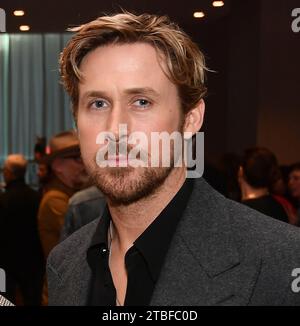 San Francisco, USA. Dezember 2023. Ryan Gosling nimmt an einem Vorempfang für die SFFILM Awards Night 2023 in der St. Teil Regis Hotel am 4. Dezember 2023 in San Francisco, Kalifornien. Foto: Casey Flanigan/imageSPACE 4 Warner Pictures Credit: Imagespace/Alamy Live News Stockfoto