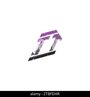 TT Initial Esport Logo Inspiration Ideen für Gaming Team, youtube, Twitch Stock Vektor