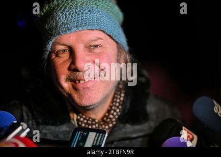 Lyon, Frankreich. Dezember 2023. Philippe Katerine während des Lichterfestes in Lyon am 6. Dezember 2023. Foto: Julien Reynaud/APS-Medias/ABACAPRESS.COM Credit: Abaca Press/Alamy Live News Stockfoto