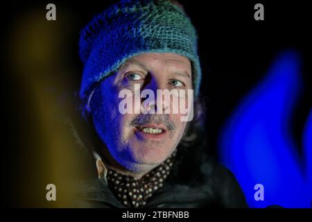 Lyon, Frankreich. Dezember 2023. Philippe Katerine während des Lichterfestes in Lyon am 6. Dezember 2023. Foto: Julien Reynaud/APS-Medias/ABACAPRESS.COM Credit: Abaca Press/Alamy Live News Stockfoto