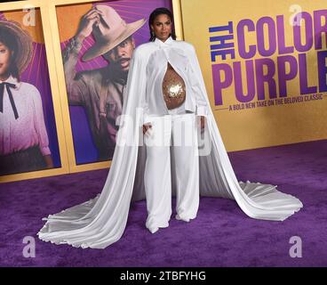 Beverly Hills, USA. Dezember 2023. Ciara kam am 6. Dezember 2023 zur Uraufführung „The Color Purple“ im Academy Museum in Beverly Hills, CA. © Lisa OConnor/AFF-USA.com Credit: AFF/Alamy Live News Stockfoto