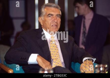 Helmut Zilk, österreichischer Politiker, Bürgermeister von Wien, Porträt um 1992. Stockfoto