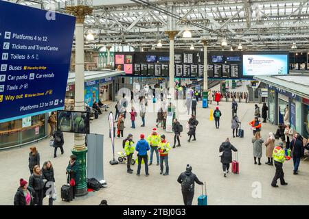 Waverley Station, Edinburgh, Schottland Stockfoto