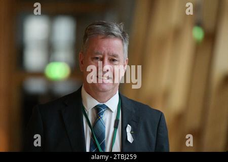 Edinburgh Schottland, Vereinigtes Königreich 07. Dezember 2023. Keith Brown MSP im schottischen Parlament. Credit sst/alamy Live News Stockfoto