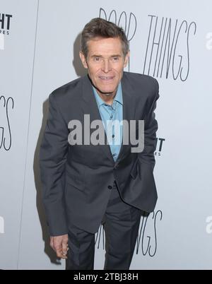 New York City, USA. Dezember 2023. Willem Dafoe nahm an der New Yorker Premiere Teil, die am 6. Dezember 2023 im DGA Theater in New York City stattfand © Steven Bergman/AFF-USA.COM Credit: AFF/Alamy Live News Stockfoto