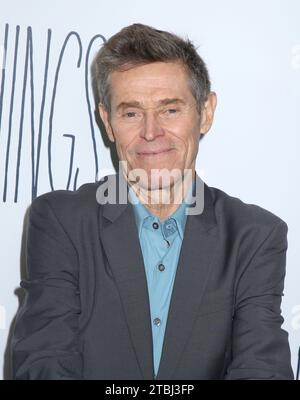 New York City, USA. Dezember 2023. Willem Dafoe nahm an der New Yorker Premiere Teil, die am 6. Dezember 2023 im DGA Theater in New York City stattfand © Steven Bergman/AFF-USA.COM Credit: AFF/Alamy Live News Stockfoto