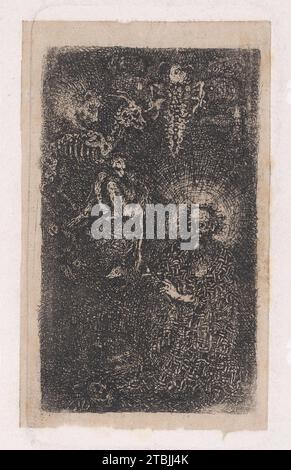 La Tentation de Saint Antoine (die Versuchung von St. Anthony) 1952 von Rodolphe Bresdin Stockfoto