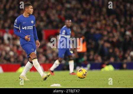 Manchester, Großbritannien. Dezember 2023. Thiago Silva von Chelsea während des Premier League-Spiels in Old Trafford, Manchester. Der Bildnachweis sollte lauten: Gary Oakley/Sportimage Credit: Sportimage Ltd/Alamy Live News Stockfoto