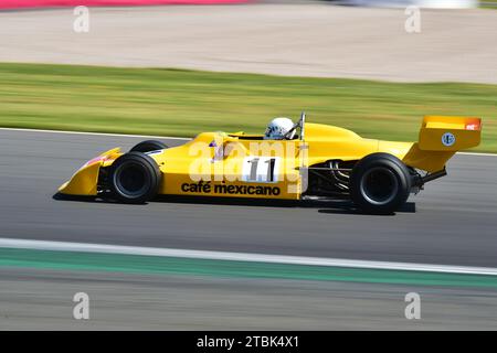 Martin Bullock, Chevron B29, HSCC Silverstone International Meeting, HSCC Historic Formula 2 Championship, Teil der HSCC Historic Formula 2 International Stockfoto