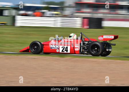 Nick Pancisi, März 722, HSCC Silverstone International Meeting, HSCC Historic Formula 2 Championship, Teil der HSCC Historic Formula 2 Internation Stockfoto