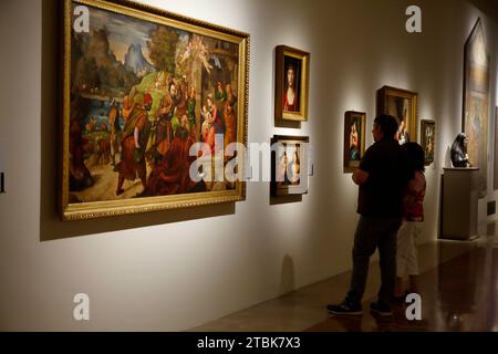 Italien Modena Galleria Estense - Aussicht Stockfoto