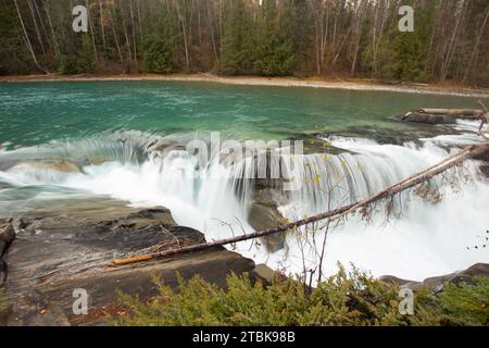 Wunderschöne Hinterwäldler in British Columbia in Kanada Stockfoto