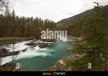 Rearguard Falls in British Columbia in Kanada Stockfoto