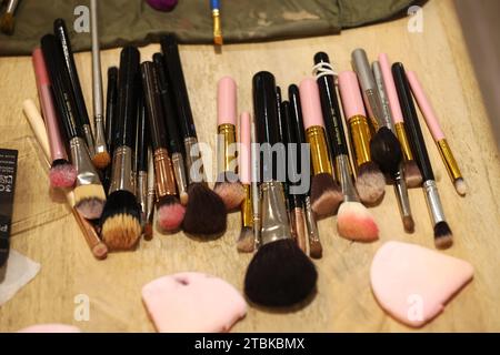 Allgemeine Ansichten des Aufschlags, der für Models und Bräute in London, Großbritannien, verwendet werden kann. Stockfoto