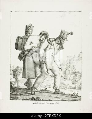 Die guten Genossen, 1818&#x2013;19. Stockfoto