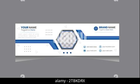 Unverkennbares Design per E-Mail Stock Vektor