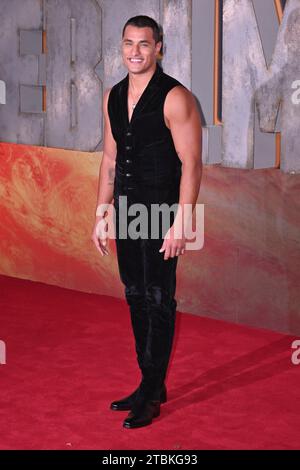 London, Großbritannien. Dezember 2023. Staz Nair bei UK Premiere von Rebel Moon, Part 1, A Child of Fire im BFI Imax London Credit: Nils Jorgensen/Alamy Live News Stockfoto