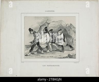 Die Landschaftsmaler, 1833. Stockfoto