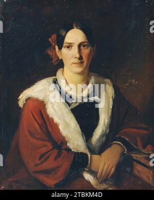 Luise von Schwind, die Ehefrau des Malers Moritz von Schwind, 1845. Stockfoto