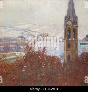 Heiligenstadt im Schnee, 1904/1905. Stockfoto