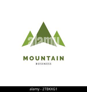 Design-Vorlage Für Mountain Icon-Logo Stock Vektor